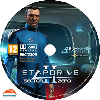 StarDrive 2 Sector Zero - Disk Label