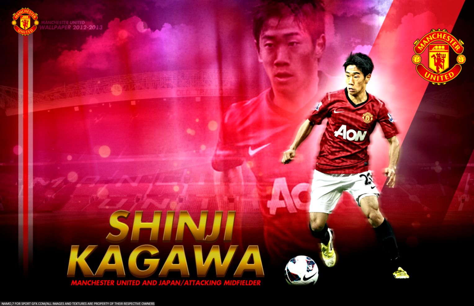 Shinji Kagawa Wide Wallpaper   Football HD Wallpapers