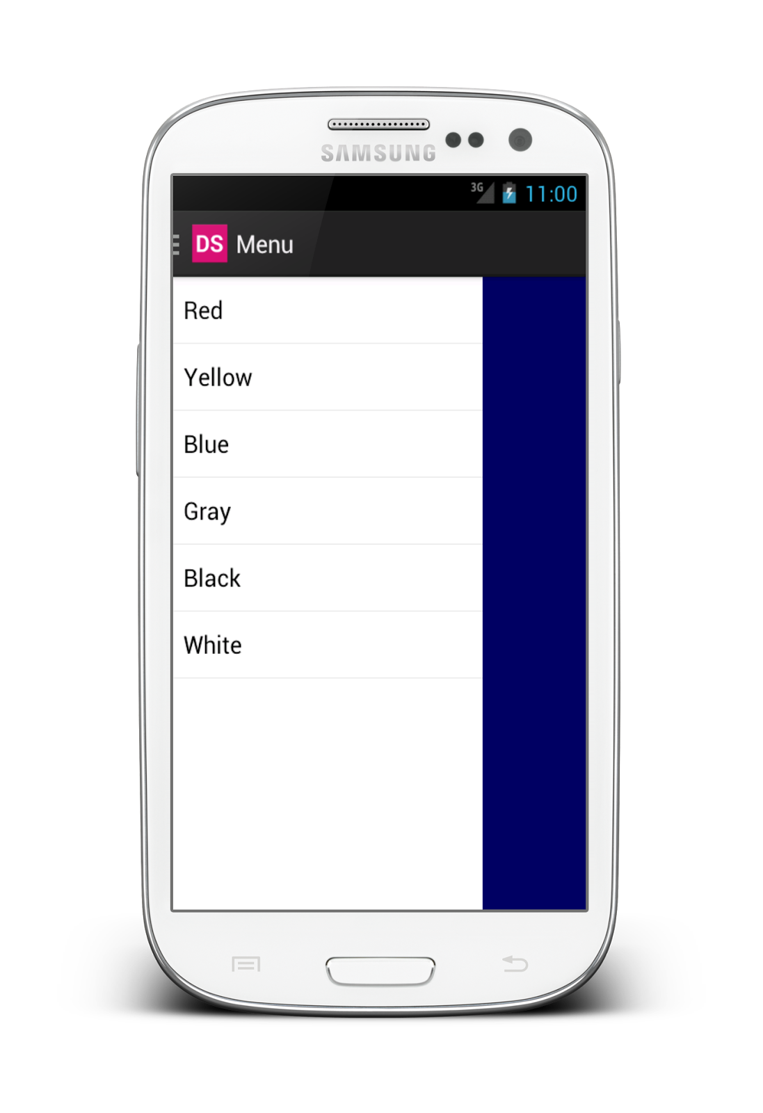 Dharmang Soni: Simple Navigational Drawer Layout in Android