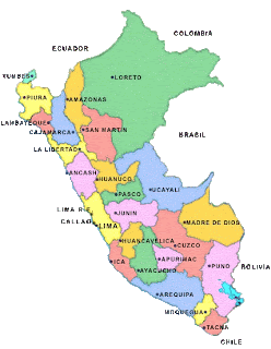 Download Departamentos Mapa Del Peru Con Sus Regiones Background
