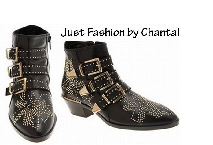 Just Fashion by Chantal: Clonado! Botines de tachuelas by Chloe