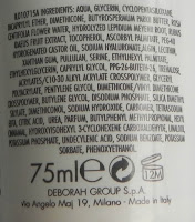 Cuidados faciales con dermolab 1 Mascarilla antifatiga ingredientes