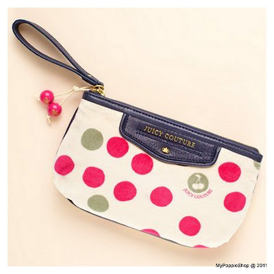 Juicy Couture 'I Love Dotty' Wristlet
