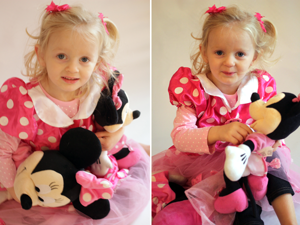 Minnie Mouse Costume & DIY Trick or Treat Bag