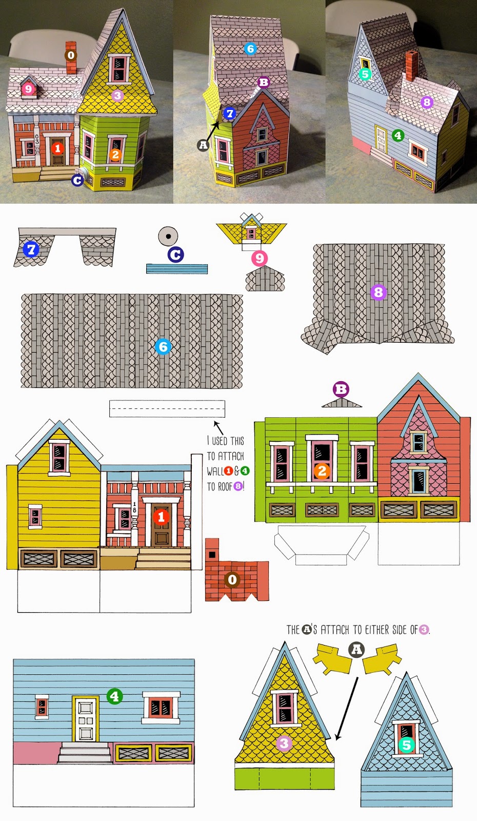 Peach Bum UP HOUSE Printable Template Peach Bum UP HOUSE Printable Template