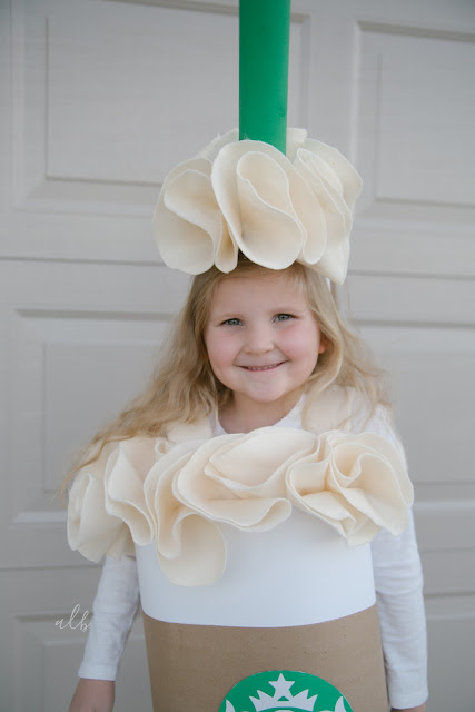 No-Sew DIY Starbucks Cup Costume | andrea lebeau