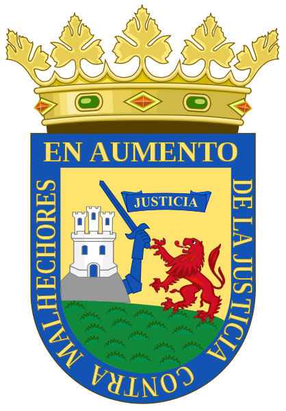 Auteur Heralder http://en.wikipedia.org/wiki/File:Coat_of_Arms_of_%C3%81lava.svg