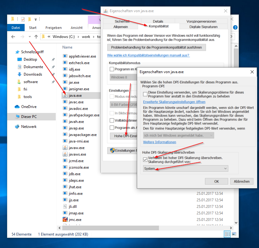 fritzthecatblog Java Swing App Too Small on High Resolution Screen