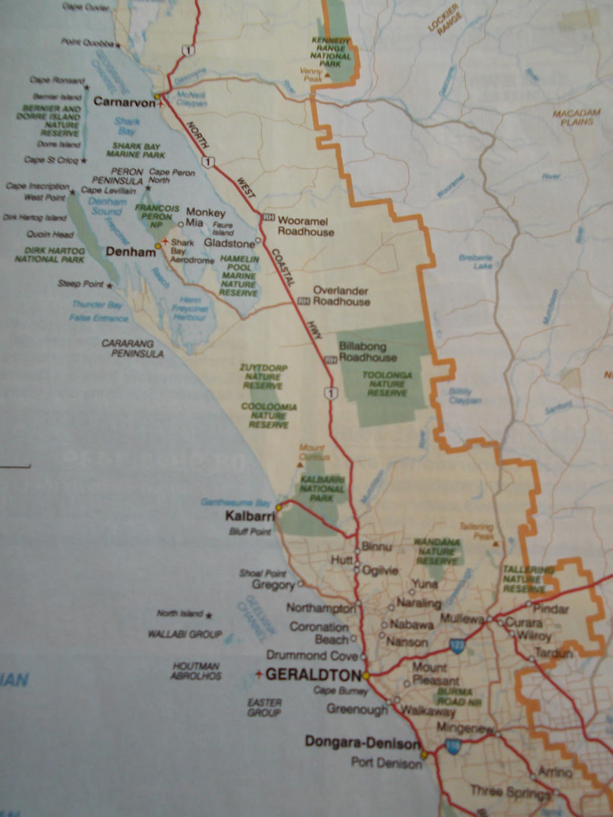 AUSTRALIAN ADVENTURE Geraldton to Carnarvon (Point Quobba)