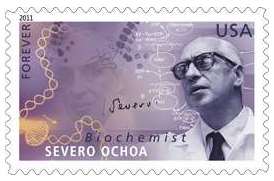 Genetics & Biotech Philately: USA 2011 American Scientist: Dr Severo Ochoa