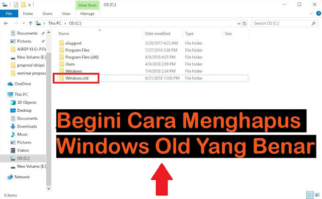 Cara Menghapus File Windows Old Yang Bandel, hapus windows old dengan ccleaner, cara menghapus windows old, windows old di win 7, windows old di win 10,