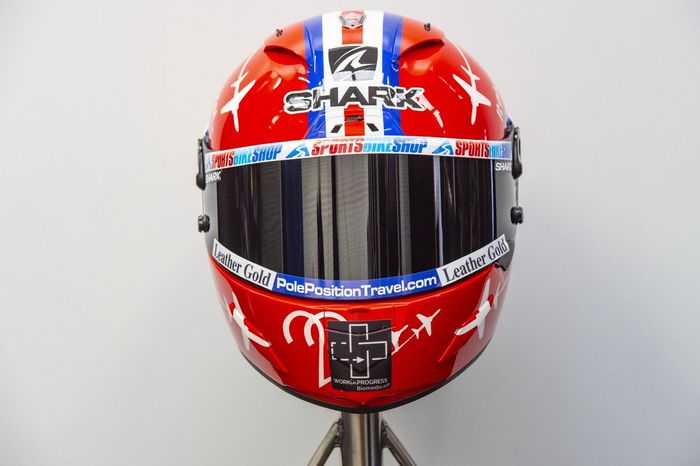 Pagah di MotoGP Inggris, Sam Lowes Gunakan Helm dengan Livery Khusus