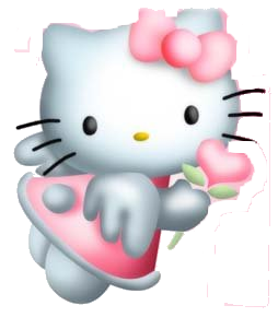 Hello Kitty Angel: Free Printable Invitations, Toppers, Wrappers, Labels and Images. 