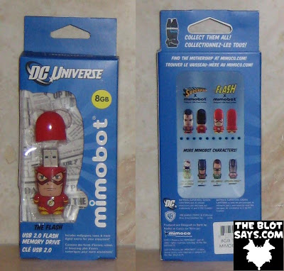 Toy Review: DC Comics x Mimoco The Flash Mimobot Designer USB Flash Drive