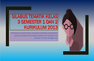 Silabus Tematik Kelas 3 Semester 1 dan 2 Kurikulum 2013 Download Silabus SD/MI Kelas 3 Tematik untuk digunakan di semester 1 dan 2