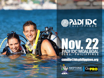 Next PADI IDC in Moalboal, Philippines starts 22nd November 2015
