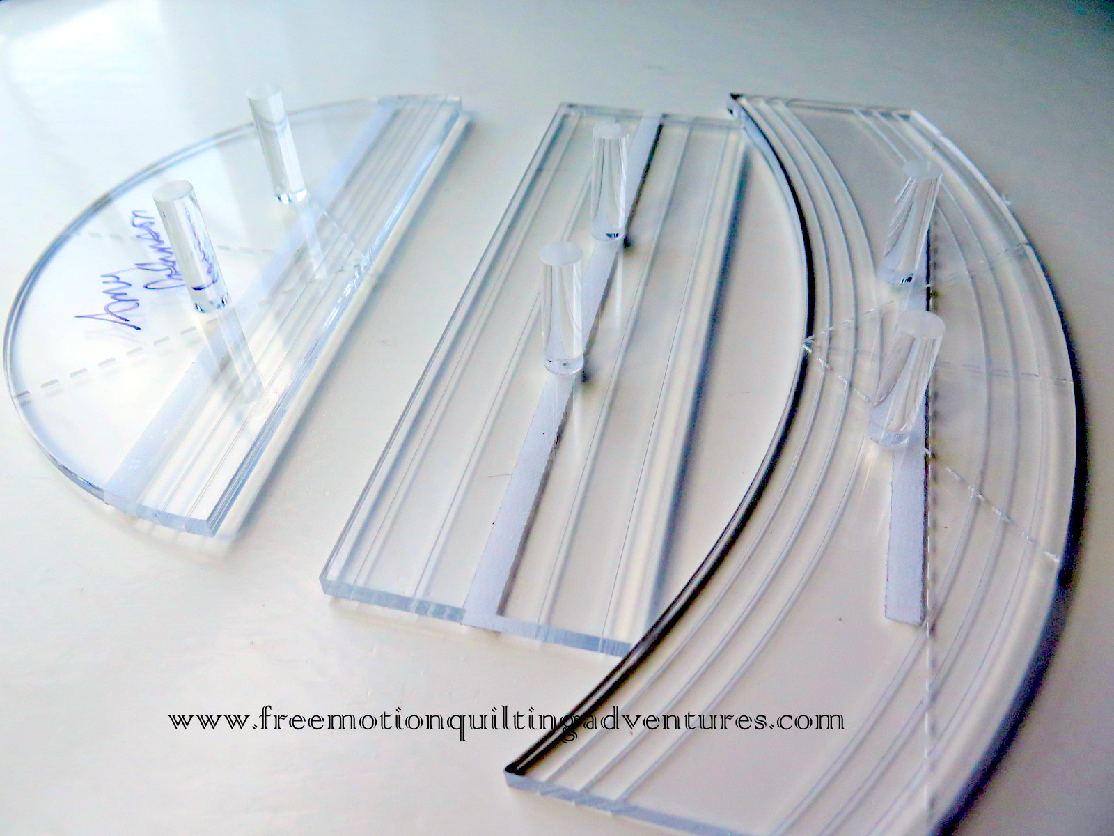 Amy's Free Motion Quilting Adventures Ruler Work on a Domestic Sewing Machine Rulers