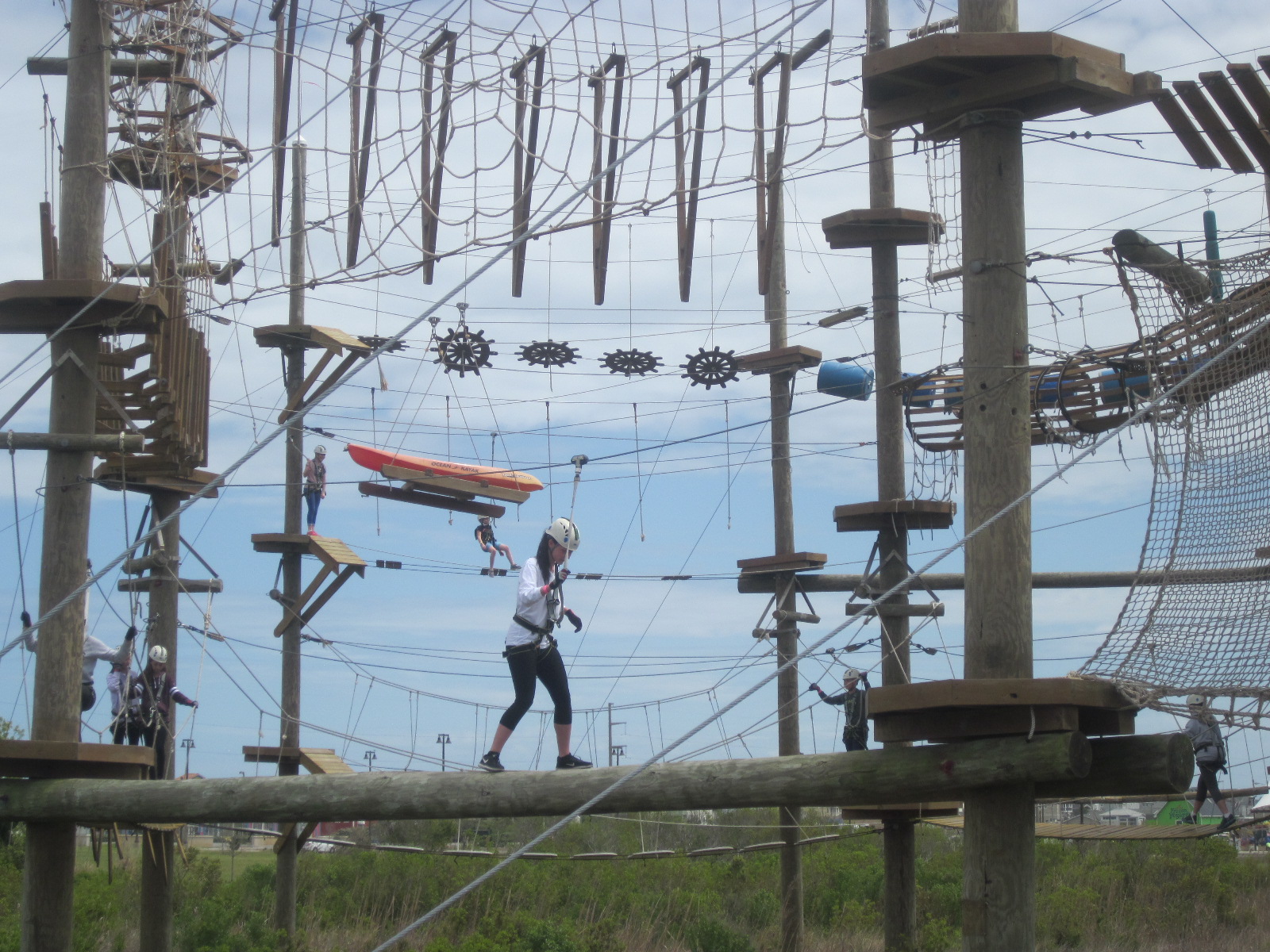 Travel NC With Kids First Flight Adventure Park Nags Head, Outer