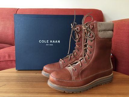 cole haan lockridge waterproof double collar lace boot
