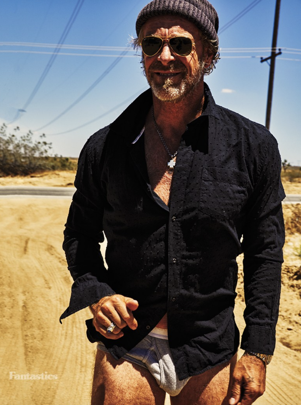 Hunksinswimsuits Steve Lyon in briefs at fantastics magazine . com