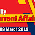 Kerala PSC Daily Malayalam Current Affairs 08 Mar 2019