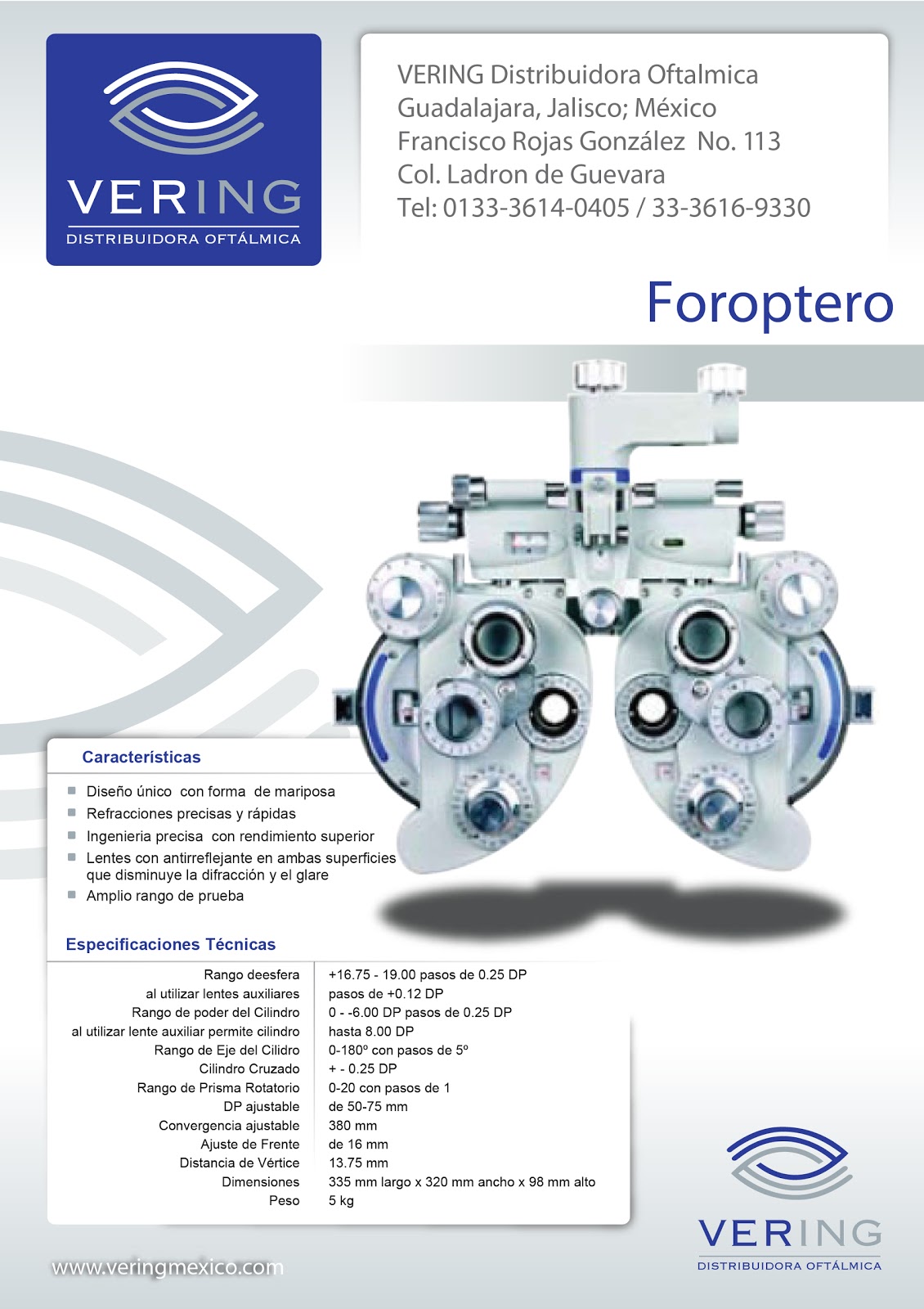 DISTRIBUIDORA OFT LMICA VERING Foroptero distribuidora-oft-lmica-vering-foroptero