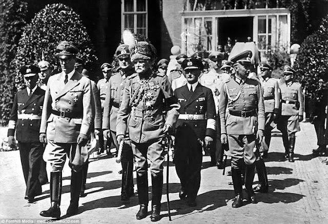 Funeral of Kaiser Wilhelm 9 June 1941 worldwartwo.filminspector.com