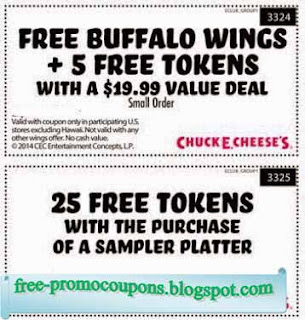 Free Printable Chuck E Cheese Coupons Free Printable Chuck E Cheese Coupons
