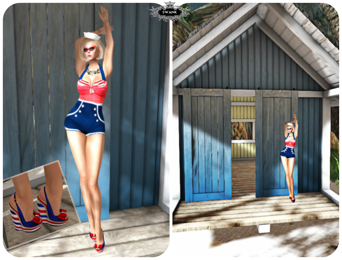Pin up in the beach... LouAnn fashion style
