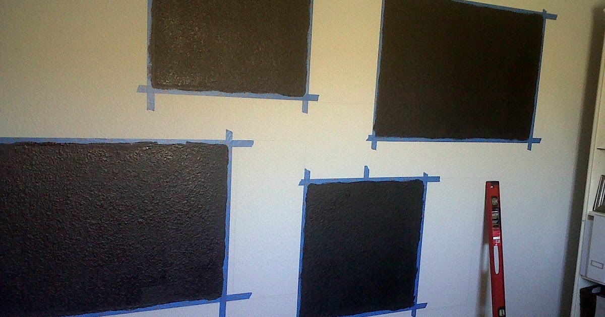 Using Chalkboard Paint on Heavily Textured Walls