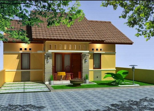 10 Contoh Gambar Desain Rumah Sederhana ~ Rumah Tempo Dulu