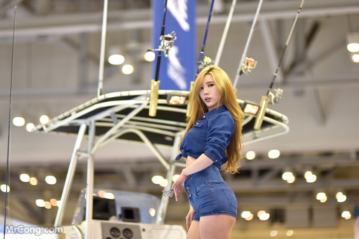 Beautiful Song Ju Ah at the Busan International Boat Show 2017 (308 photos) photo 12-18