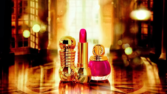 DIOR Natale 2013 Golden Winter Collection make up Diorific lipstick Diorific vernis Diorific Duo Manicure Bijou Diorific Parfumed Illuminating Powder Rose d'Or