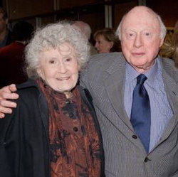 Norman Lloyd and Peggy Craven