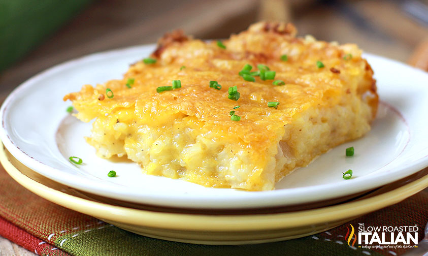 Italian Food Copycat Cracker Barrel Hash Brown Casserole