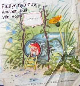 I found my book Fluffy's bottle: