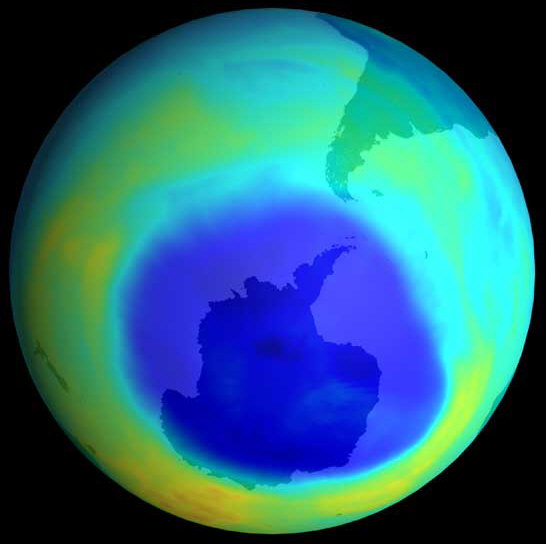 Destrucción en capa de ozono del Polo Norte