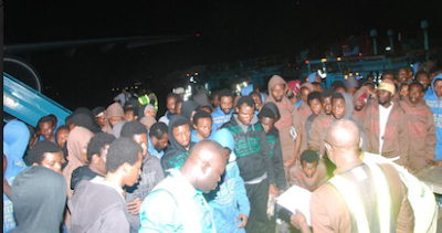 Another Batch of 258 Nigerian Deportees Who Just Arrived in Lagos Airport (Photos)