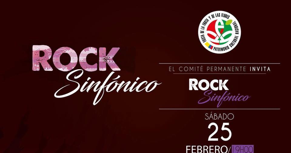 CONCIERTOS ROCK SINFÓNICO