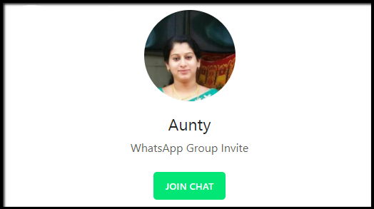 Latest Aunty Lovers Whatsapp group link (Only 18+) - New Whastapp Groups Links