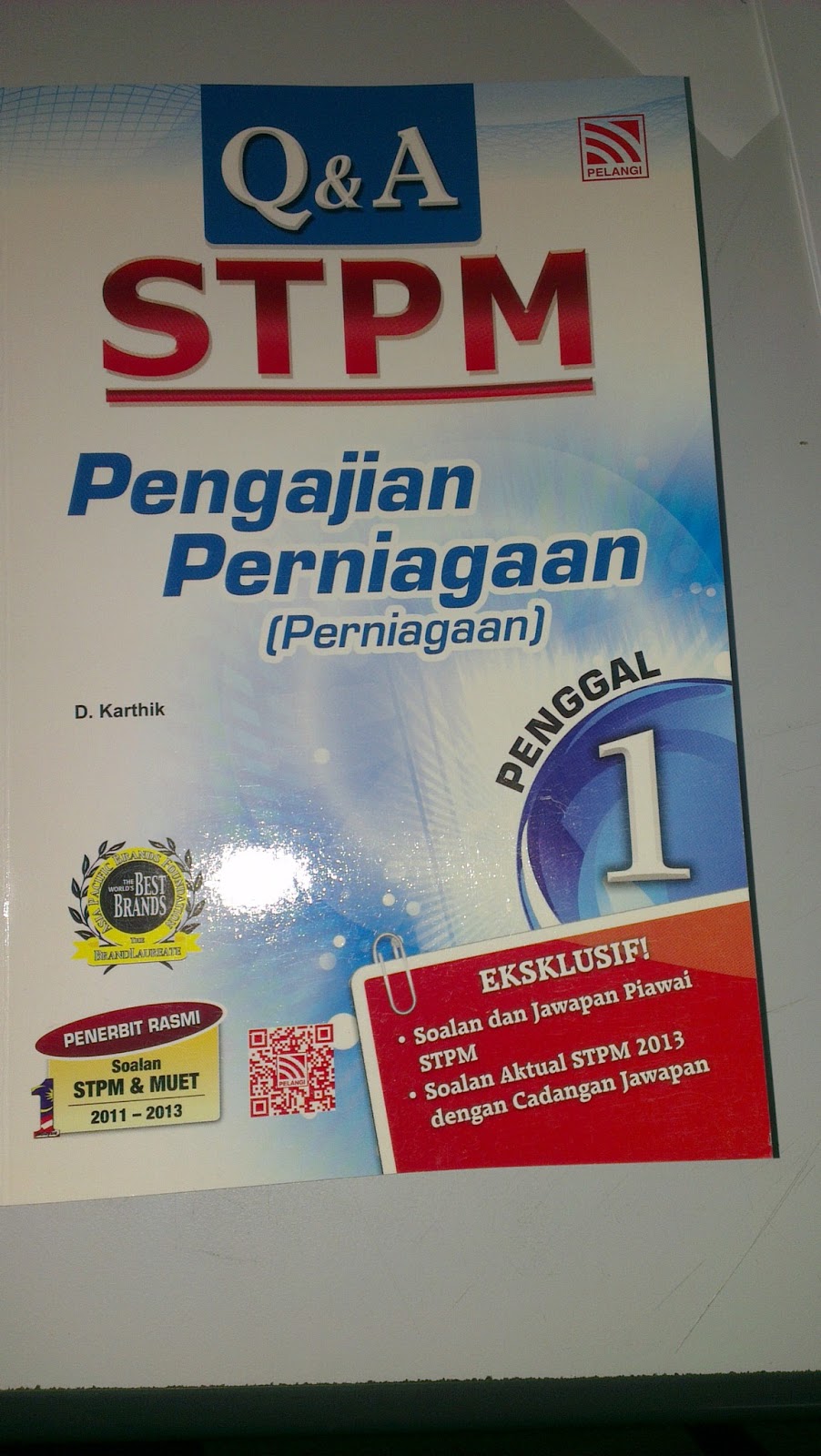 Cikgu Karthik's Blog: Buku Terbaru Saya