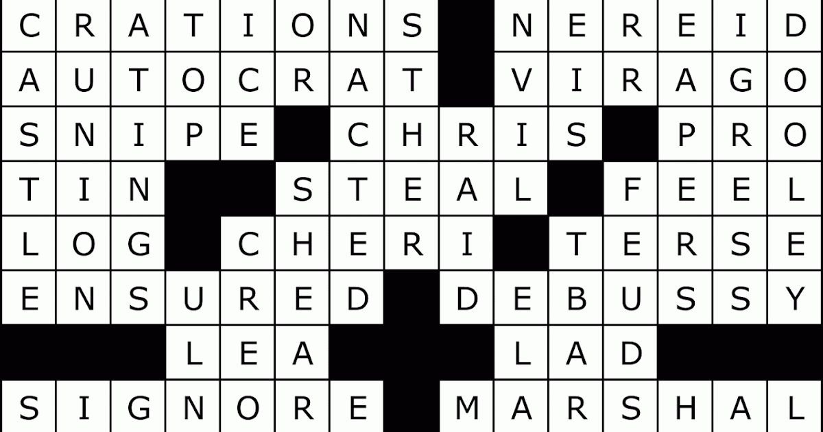 The Nation Cryptic Crossword Forum New York Times Puns And Anagrams Solution 1 6 13