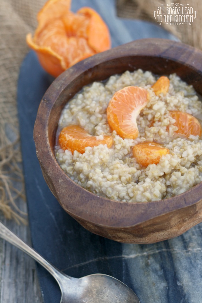 Orange Crush Oatmeal (for Denise) inspired by The Walking Dead All
