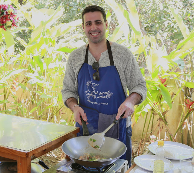 Thai Secret Cooking Class Photos. March 12-2017. Pa Phai, San Sai District, Chiang Mai, Thailand.