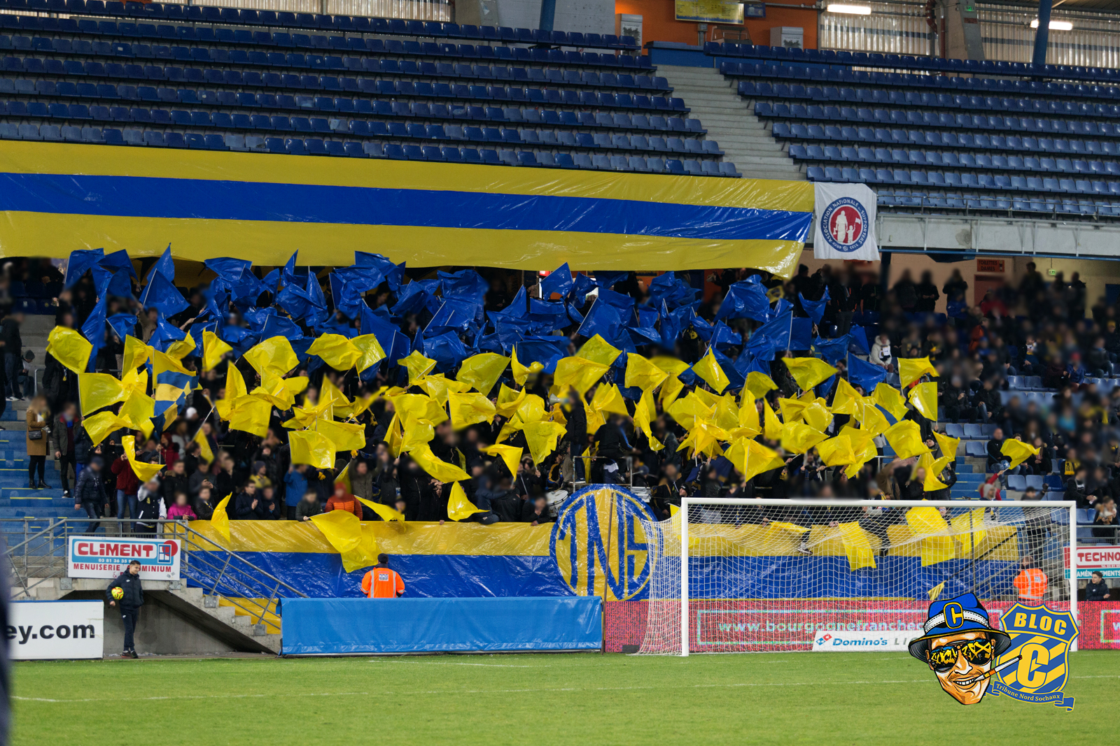 Tribune Nord Sochaux FC SochauxMontbéliard nancy (04, le 01/03