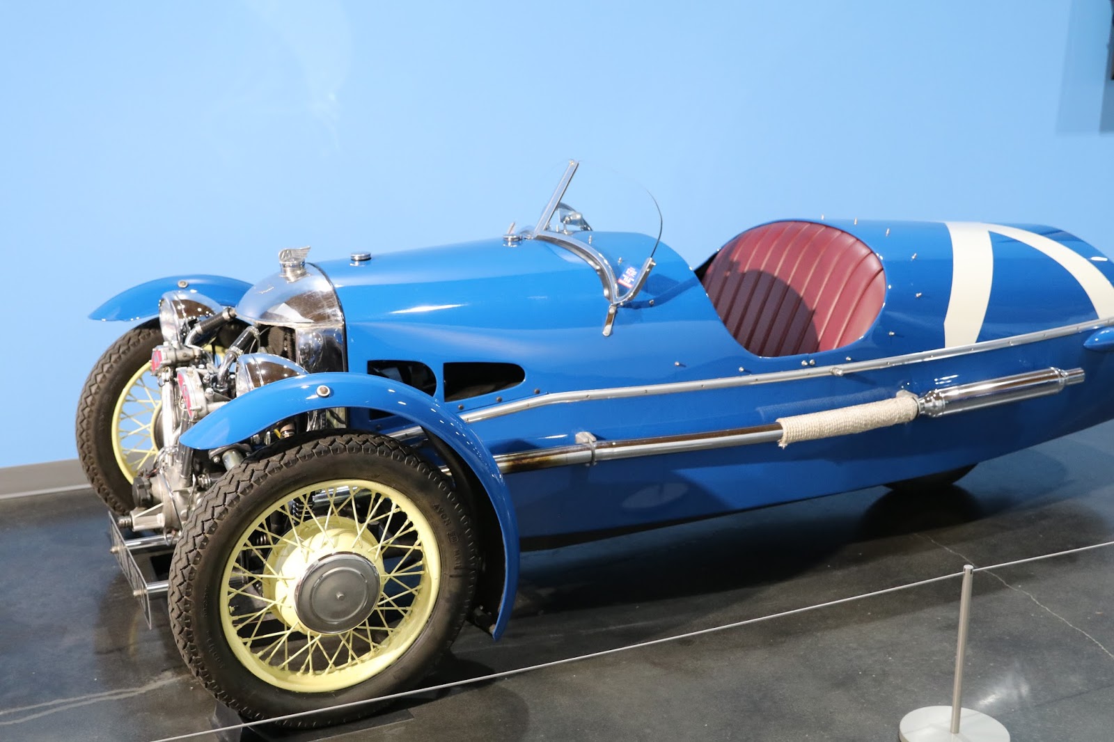 OldMotoDude: Morgan three wheeler on display at LeMay - America's Car