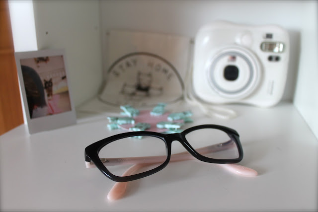max & co pink and black glasses specsavers