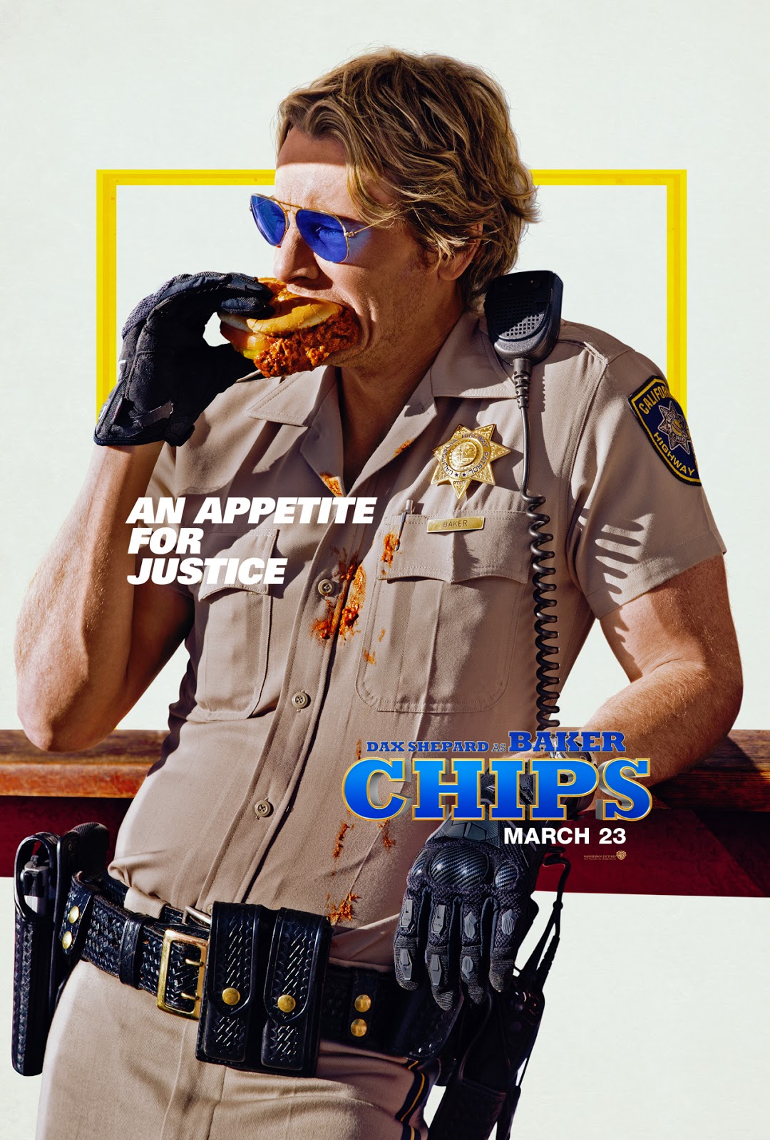 LOOK CHIPS Rolls Out Hilarious Posters and Red Band Trailer in the