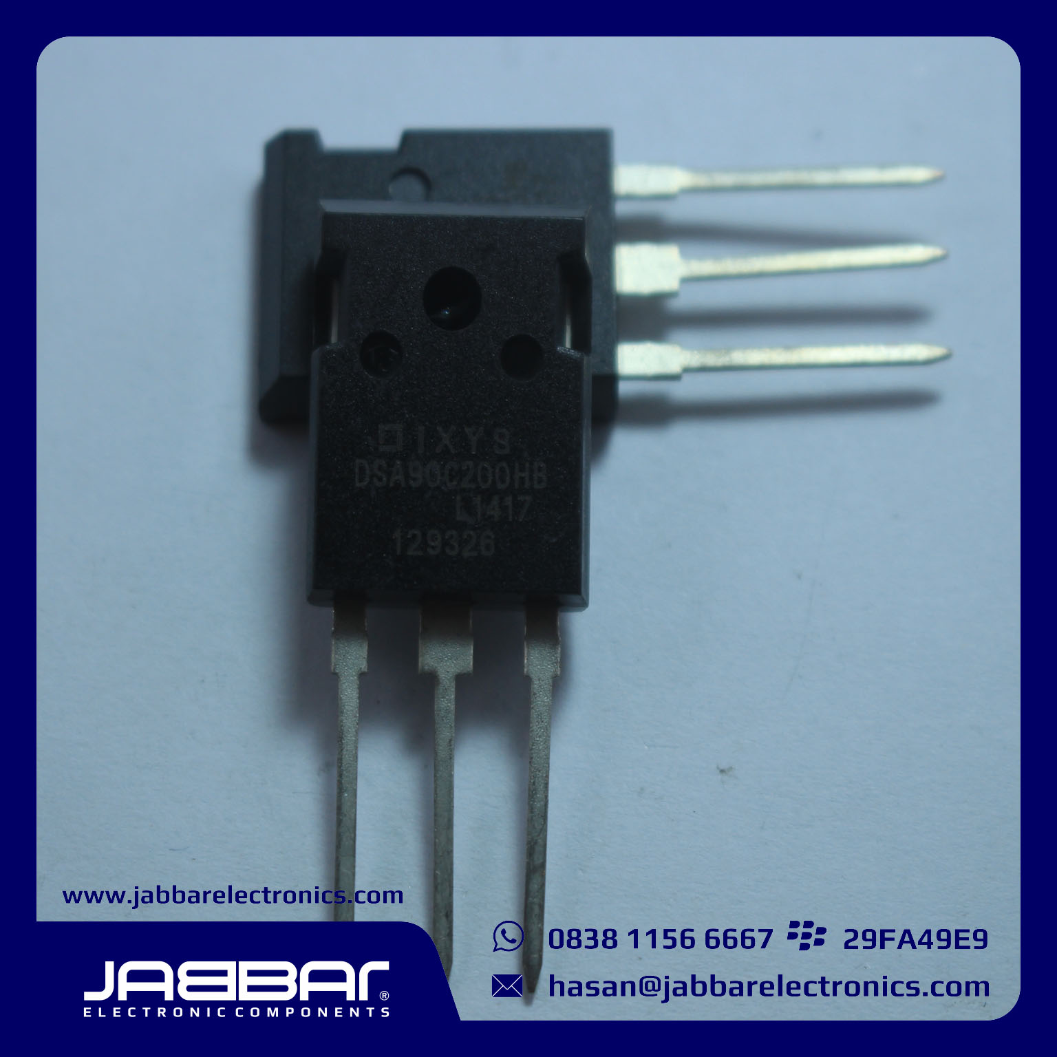 Transistor d313 dan b507 radbap