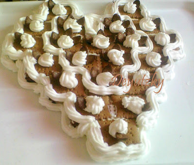 Tort de biscuiti cu inghetata